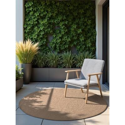 NORTHRUGS Kona Wendeteppich - Weerbestendig, Ronde, Geometrisch - Tuinrooster NORTHRUGS Kona Wendeteppich - Weerbestendig, Ronde, Geometrisch - Tuinrooster