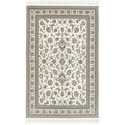 HAMID Oosters tapijt met klassiek design, 100% acryl, zacht tapijt, laagpolig, groot tapijt voor woonkamer, eetkamer, slaapkamer, hal (225 x 150 cm) HAMID Oosters tapijt met klassiek design, 100% acryl, zacht tapijt, laagpolig, groot tapijt voor woonkamer, eetkamer, slaapkamer, hal (225 x 150 cm)
