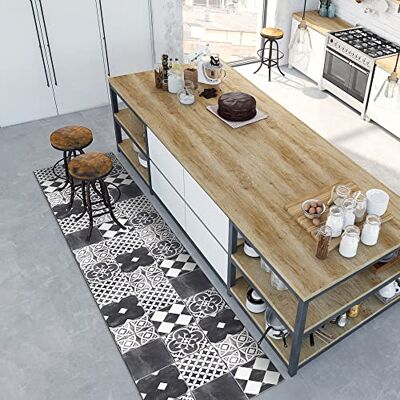 Dekoidea Vinyl Vloermat - Ardesia, 240x50cm - Vinyl Vloerbedekking Dekoidea Vinyl Vloermat - Ardesia, 240x50cm - Vinyl Vloerbedekking