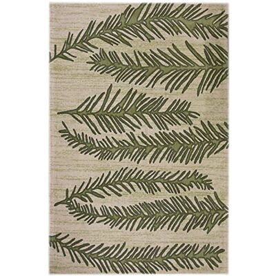 Bakero Elisa Polyester Groene Vloerkleed - Vloerkleed Bakero Elisa Polyester Groene Vloerkleed - Vloerkleed