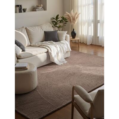 HANSE Home Woltapijt Eleni natuurlijk woonkamertapijt handgetuft Hygge Skandi, boho tapijt, wol voor woonkamer, slaapkamer, eetkamer, hal taupe, 160x230 cm HANSE Home Woltapijt Eleni natuurlijk woonkamertapijt handgetuft Hygge Skandi, boho tapijt, wol voor woonkamer, slaapkamer, eetkamer, hal taupe, 160x230 cm