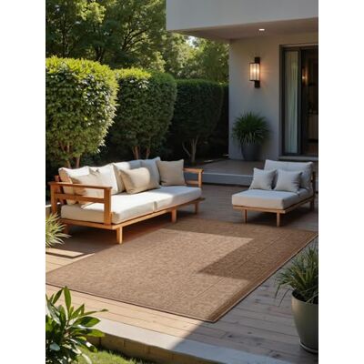 NORTHRUGS Omkeerbare Buitenmat - Geometrisch, Weerbestendig, Binnen/Buiten NORTHRUGS Omkeerbare Buitenmat - Geometrisch, Weerbestendig, Binnen/Buiten