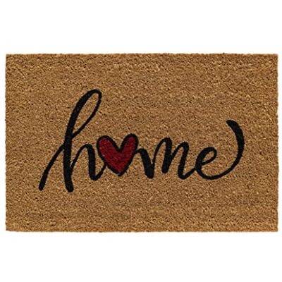 Hamat Voetmat E-Coco – Home Heart Red – 40 x 60 cm Hamat Voetmat E-Coco – Home Heart Red – 40 x 60 cm