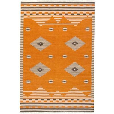 HAMID Kilim Lori Vloerkleed met oosters design, 100% wol, handgeweven, kilim, tapijt voor hal, woonkamer, slaapkamer, woonkamer, entree (D4, 230 x 160 cm) HAMID Kilim Lori Vloerkleed met oosters design, 100% wol, handgeweven, kilim, tapijt voor hal, woonkamer, slaapkamer, woonkamer, entree (D4, 230 x 160 cm)