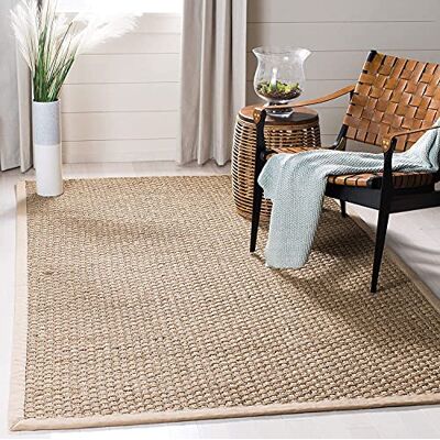Safavieh - Seegras Natürlich/Beige 90x90cm - Rug Safavieh - Seegras Natürlich/Beige 90x90cm - Rug
