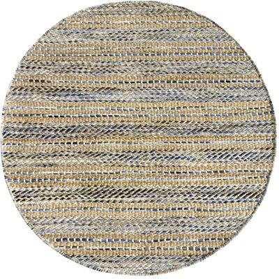 Hamid Olivia Jute Wol Ronde Tapijt - Tapijt Hamid Olivia Jute Wol Ronde Tapijt - Tapijt