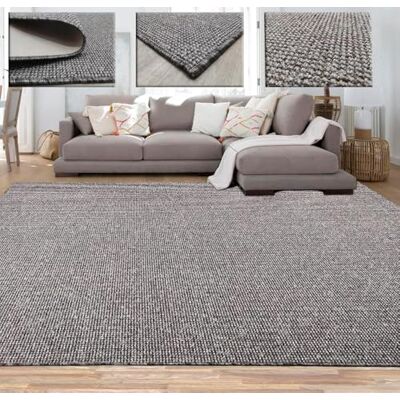 Tadi & Imperio 1979 Taupe Ruwe Juteffect Vloerkleed - 100x100 cm Tadi & Imperio 1979 Taupe Ruwe Juteffect Vloerkleed - 100x100 cm