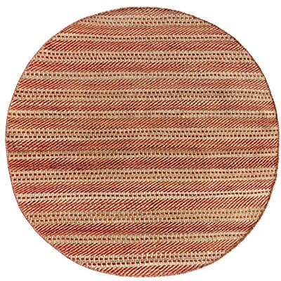 Hamid Rode Jute Wol Tapijt - Tapijt Hamid Rode Jute Wol Tapijt - Tapijt