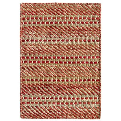 Hamid Olivia Jute Wol Tapijt - Binnengebruik Hamid Olivia Jute Wol Tapijt - Binnengebruik