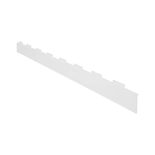 NINKA 2058.50 40686 wit Cuision zijwand voor bestekinzetstuk, kunststof transparant