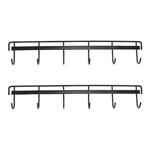 Flpeekash Gebruiksvoorwerp Hangers Met Haken Muur Gebruiksvoorwerp Houder Gebruiksvoorwerp Haken Wandmontage Lijm Muur Haken Rack voor Keuken Slaapkamer