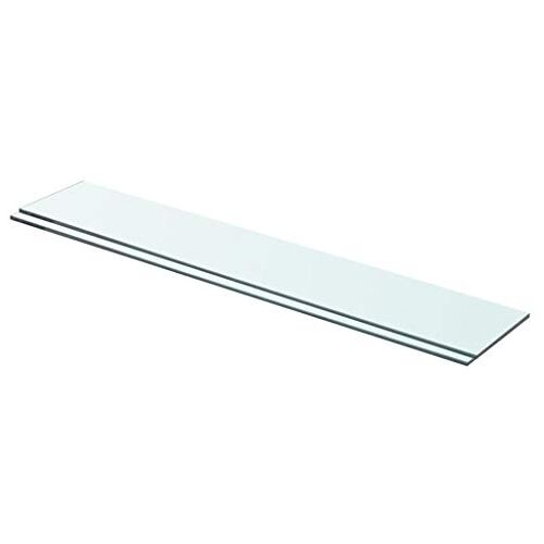 DCRAF Nice Rekken Wandplanken & Ledges-Planken 2 stuks Paneel Glas Helder 70x12 cm