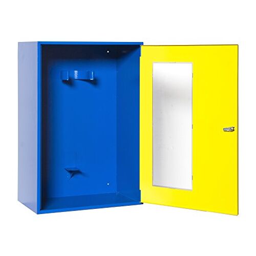 Simonrack Milieubescherming kast 750X500X300 (2 laden) blauw/geel