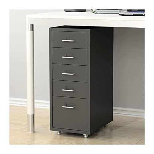 ESOTO Moderne Archiefkast Kantoor Archiefkasten5 Lade Afsluitbare Archiefkast Onder Bureau Metalen Archiefkast for Juridische/Letter/A4 Archiefkasten Verticale Archiefkast (Color : MODEL E, Size : 1.4mm)