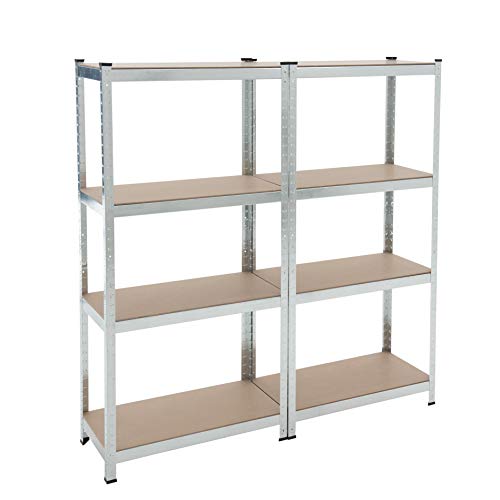 ESTEXO Opbergrek, 160 x 160 x 40 cm, 640 kg, werkplaatsrek voor zware lasten