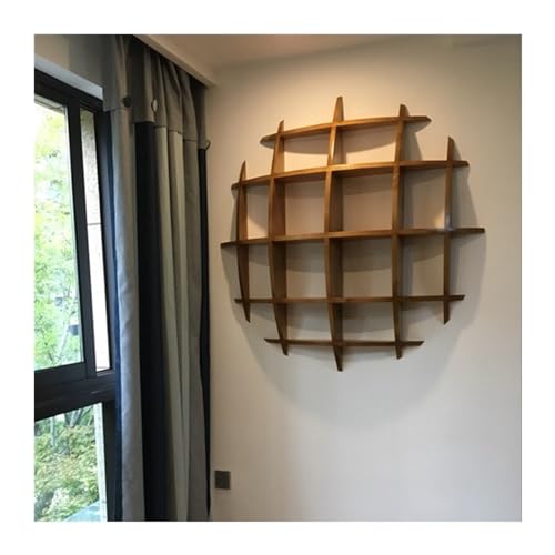 HASMI Zwevende planken Woonkamer wandplank, slaapkamer kantoor meerlaagse wandplank, woonkamer massief houten wandplank Wandplanken (Size : 150cm)