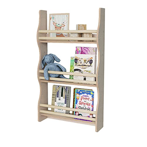 MAMOI ® Boekenkast kind kinderen   Boekenkast kinderkamer   Boekenplank Kinderboekenkast   Boekenrek Kinderrek   Kindermeubels modern design   100% ECO   Made in EU