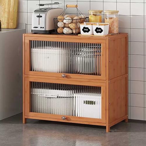 Snaweo Curio Kast Vitrinekast, Verzamelobjecten Woonkamer Vitrinekasten, Vitrine Verzegeld en Stofdicht, Opbergkast voor Woonkamer Slaapkamer Kantoor (Size : 31.5x12.6x28.7"/80x32x73cm)