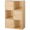 BKSK Boekenplank Boekenplank 3 Tiers Open Cube Shelf Boekenkast Bookshef Opslag Boekenkast Boekenplanken En Boekenkasten (Color : A, Size : S)