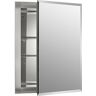 Kohler K-Cb-Clr1620Fs enkele deur 16-inch W bij 20-inch H bij 5-inch D aluminium kast