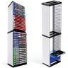 DaMohony Games Storage Tower voor PS5, gameschijven opslag toren houder standaard, opslag 36 PS5 games of Blu Ray Disks