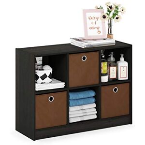 Furinno Basisboekenplank met 6 en 3 vakken - Boekenplank Furinno Basisboekenplank met 6 en 3 vakken - Boekenplank