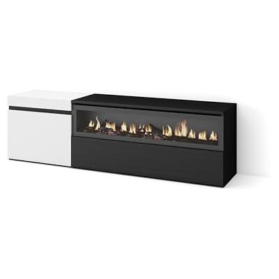 SKRAUT HOME - TV-meubel - Wit - Tot 65" - TV-onderzetter SKRAUT HOME - TV-meubel - Wit - Tot 65" - TV-onderzetter