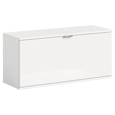 xonox.home X07A9637 Project X systeemmeubel garderobe zitbank commode in wit hoogglans, ca. 92x42x37 cm xonox.home X07A9637 Project X systeemmeubel garderobe zitbank commode in wit hoogglans, ca. 92x42x37 cm