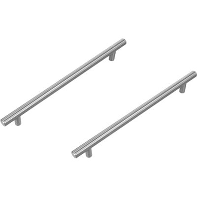 Amig Pack van 2 Meubelgrepen 160 Mm Kleur Geborsteld Nikkel Gemaakt van Staal Voor Lades en Kasten Mod. 837 Amig Pack van 2 Meubelgrepen 160 Mm Kleur Geborsteld Nikkel Gemaakt van Staal Voor Lades en Kasten Mod. 837