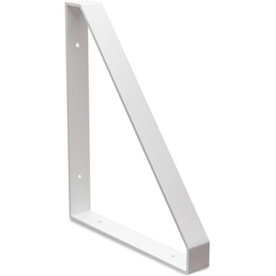 Amig Driehoekige plankdragers voor industriële planken 211 × 261 × 30 mm staal wit wandhouder functioneel en robuust ontwerp ideaal voor wandplanken Amig Driehoekige plankdragers voor industriële planken 211 × 261 × 30 mm staal wit wandhouder functioneel en robuust ontwerp ideaal voor wandplanken