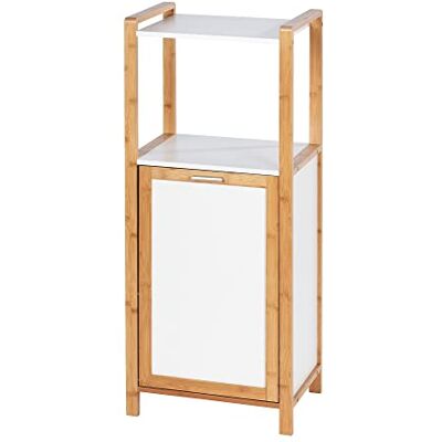WENKO Rek met wasmand Finja, bamboe WENKO Rek met wasmand Finja, bamboe
