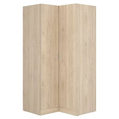 DEKIT GRUPO RIMOBEL Eten hoekkast, engineering-hout, natuurlijk eiken, 184 x 91 x 93 cm DEKIT GRUPO RIMOBEL Eten hoekkast, engineering-hout, natuurlijk eiken, 184 x 91 x 93 cm