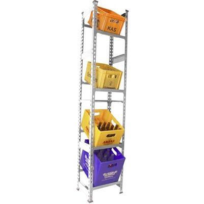 Simon Rack Drankenkratrek, mm, Planken voor Drankenkrat voor 4 kratten, Vrijstaande Kratstandaard Drankenrek Waterkratrek Bierkratrek Kratrek, Wit SimonBottle Simon Rack Drankenkratrek, mm, Planken voor Drankenkrat voor 4 kratten, Vrijstaande Kratstandaard Drankenrek Waterkratrek Bierkratrek Kratrek, Wit SimonBottle