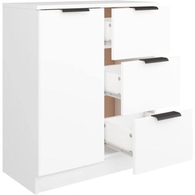 Shally Dogan - Credenza - Wit - 60x30x70 - Meubels Shally Dogan - Credenza - Wit - 60x30x70 - Meubels