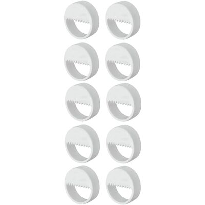 cyclingcolors 10 x kasthouder, hangkast met sleutelgat, 20 mm, kunststof, wit, meubelhouder, hanger, rond, voor houten frame type 2 cyclingcolors 10 x kasthouder, hangkast met sleutelgat, 20 mm, kunststof, wit, meubelhouder, hanger, rond, voor houten frame type 2