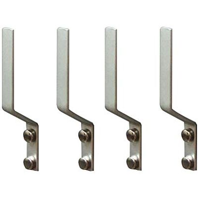 Rddconkit 4 stuks aluminium schoenen haken, deur wandmontage schoenen rek plank organizer voor deur opknoping schoenen Rddconkit 4 stuks aluminium schoenen haken, deur wandmontage schoenen rek plank organizer voor deur opknoping schoenen