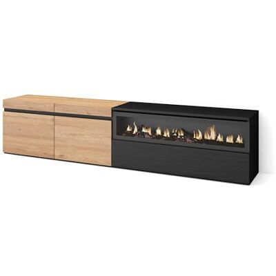 SKRAUT HOME - TV Console 200x45x35 - Eik SKRAUT HOME - TV Console 200x45x35 - Eik