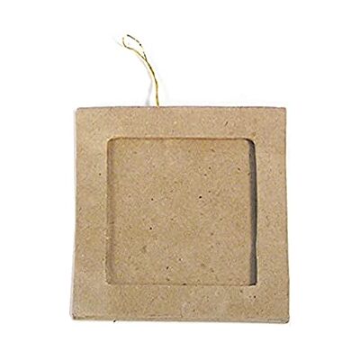 INNSPIRO Hanger, papiermaché, vierkant, 9 x 9 cm, 3 mm. INNSPIRO Hanger, papiermaché, vierkant, 9 x 9 cm, 3 mm.