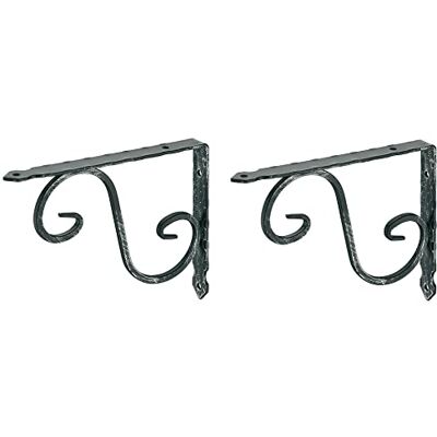 cyclingcolors 2 x consolehoek, stijf, staal, gesmeed, zwart, antiek, 150 x 115 mm, vintage, 15 kg, per stuk, rustiek, meubels, plank, kast, houder, versterking, antieke bevestiging cyclingcolors 2 x consolehoek, stijf, staal, gesmeed, zwart, antiek, 150 x 115 mm, vintage, 15 kg, per stuk, rustiek, meubels, plank, kast, houder, versterking, antieke bevestiging