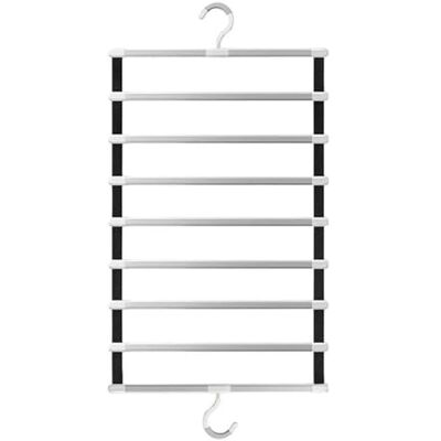 Joybos Kleding Organizer - Ondersteunt 8 Broeken - Aluminium Legering - Ruimtebesparend Joybos Kleding Organizer - Ondersteunt 8 Broeken - Aluminium Legering - Ruimtebesparend