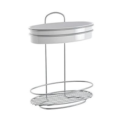 Metaltex Serie Orbit plank ovaal 2 etages (403704) Metaltex Serie Orbit plank ovaal 2 etages (403704)