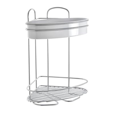 Metaltex Serie Orbit hoekplank 2 niveaus (403708) Metaltex Serie Orbit hoekplank 2 niveaus (403708)