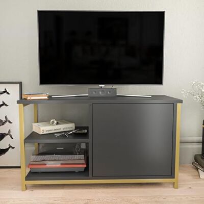 Kalune Design Ellis TV Meubel - Glamoureus, Duurzaam, Grote Opbergruimte Kalune Design Ellis TV Meubel - Glamoureus, Duurzaam, Grote Opbergruimte