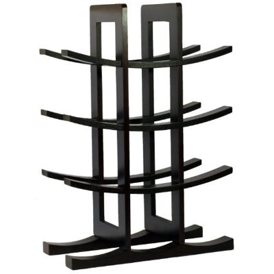 oceanstar Dark Espresso bamboe wijnrek met 12 flessen WR1132 oceanstar Dark Espresso bamboe wijnrek met 12 flessen WR1132