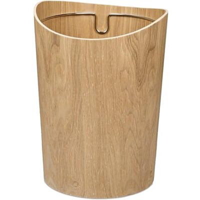 Relaxdays - Houtlook - 9L - Rond - Prullenbak Relaxdays - Houtlook - 9L - Rond - Prullenbak
