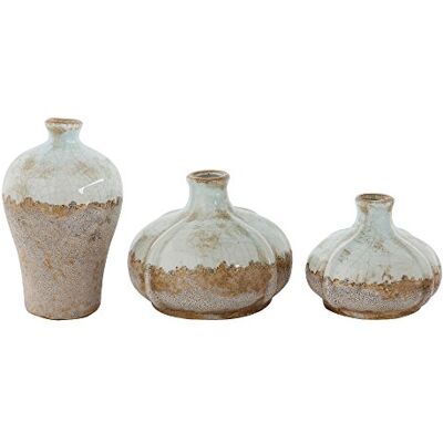 Creative Ronde Terracotta Vazen - Tuinontwerp - Set van 3 Creative Ronde Terracotta Vazen - Tuinontwerp - Set van 3