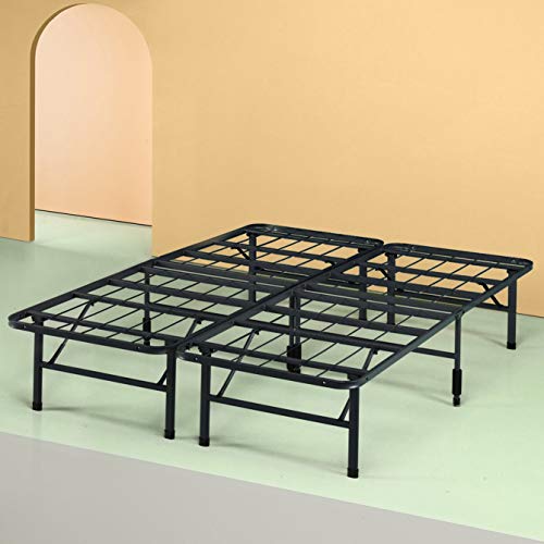 Zinus Shawn SmartBase Platform bedframe, 35,5 cm, zwart, 140 x 190 x 35,5 cm