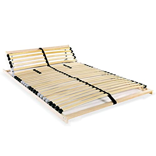 TANZEM Lattenbodem 7 zones met 28 latten 140 x 200 cm, lattenbodem, lattenbodem, moderne lattenbodem (SPU:246454)