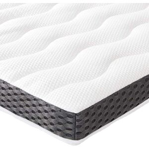 Amazon Basics Matras Topper 90x200cm - Memory Schuim, Wit Amazon Basics Matras Topper 90x200cm - Memory Schuim, Wit