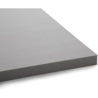 LUCID Memory Foam Matrastopper 140x190cm met bamboehoutskool, 5 cm dikke matrasoplegger 140 x 190 cm, grijs LUCID Memory Foam Matrastopper 140x190cm met bamboehoutskool, 5 cm dikke matrasoplegger 140 x 190 cm, grijs